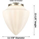 Franklin Restoration Bullet 1 Light 12 inch Brushed Satin Nickel Mini Pendant Ceiling Light in Incandescent, Seedy