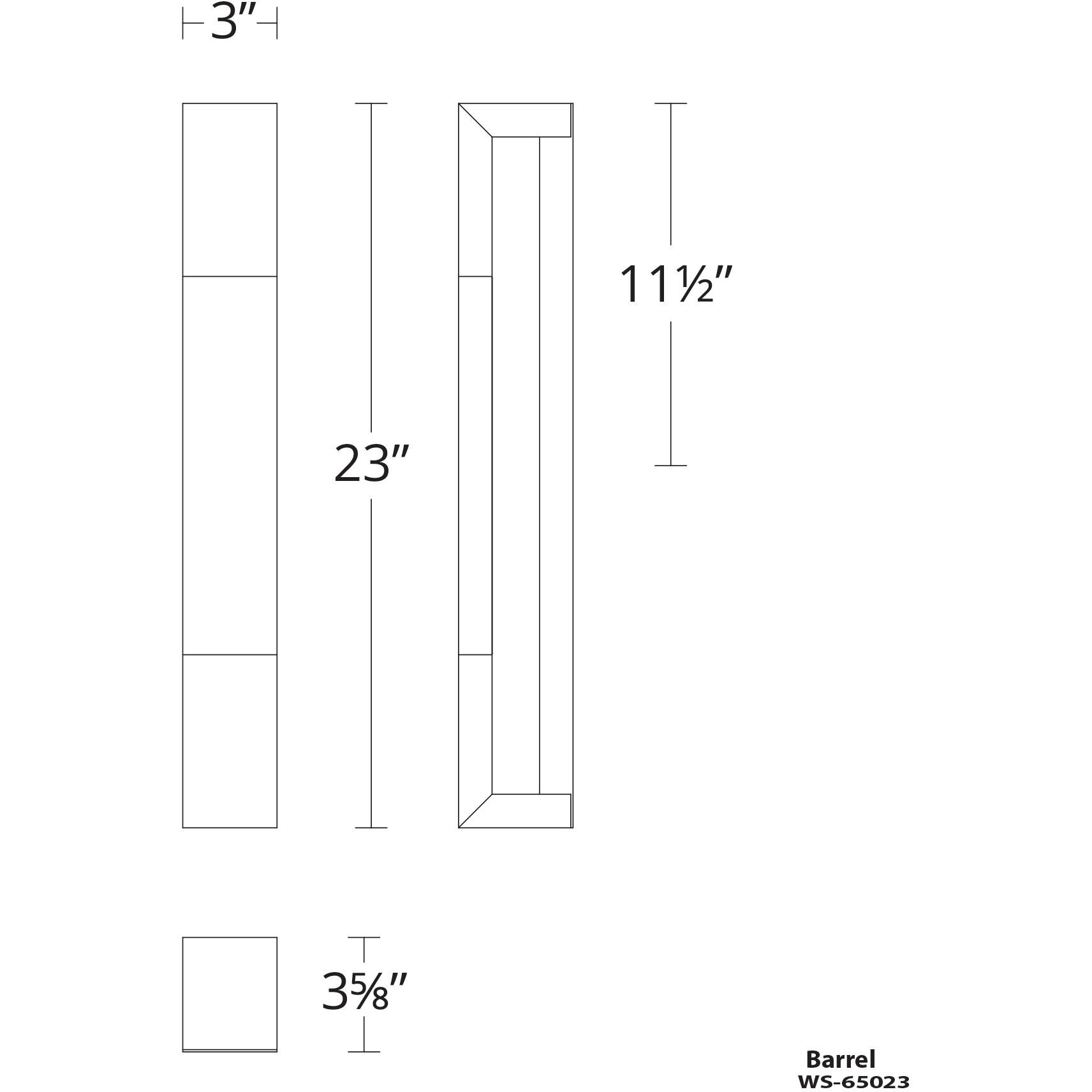 Ember Wall Sconce Wall Light in Antique Nickel