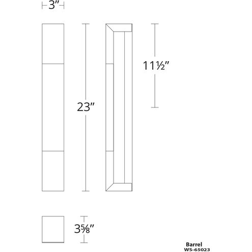 Ember Wall Sconce Wall Light in Antique Nickel