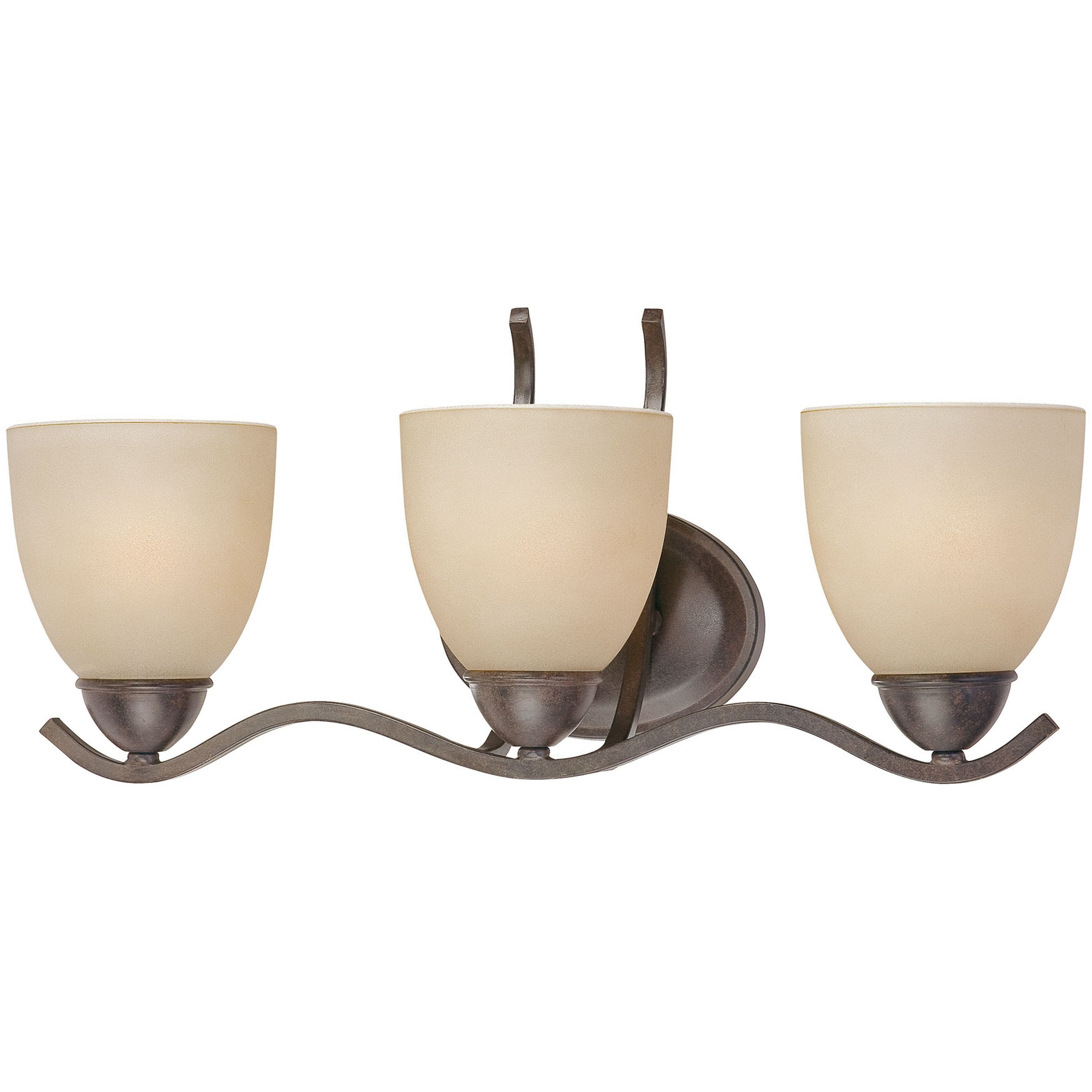 Triton Vanity Light Wall Light in Sable Bronze