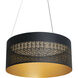 Ash LED 20 inch Black Pendant Ceiling Light