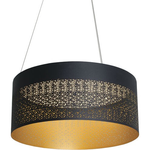 Ash LED 20 inch Black Pendant Ceiling Light