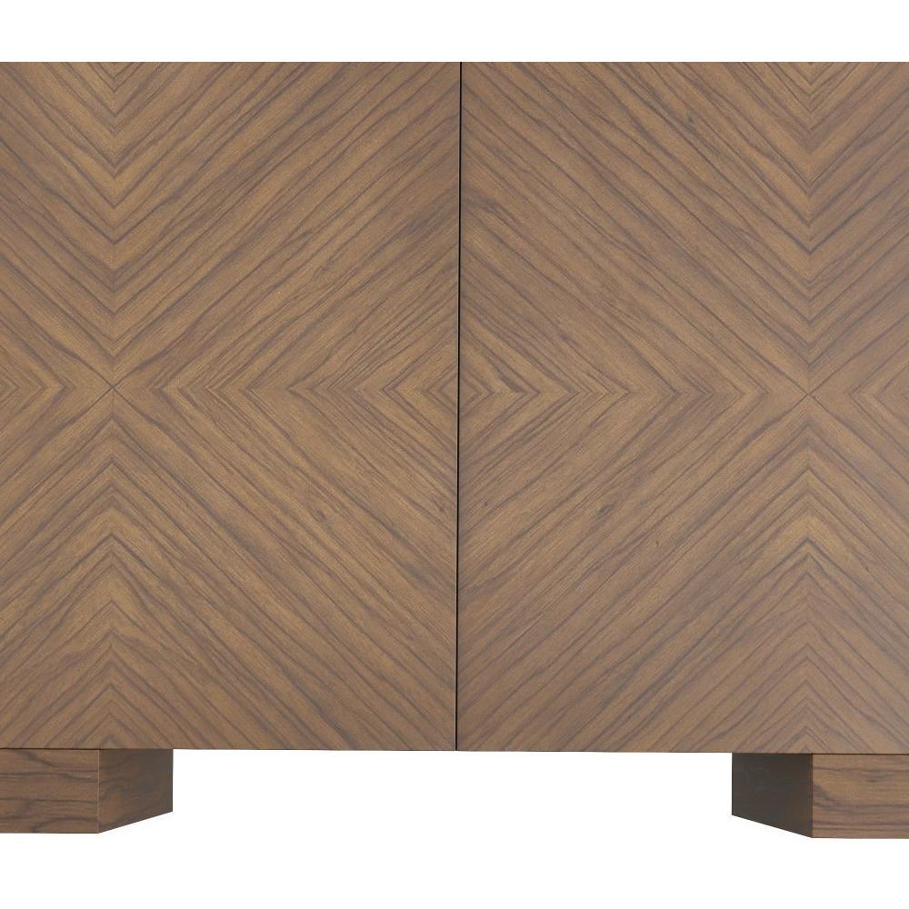 Zigelman 50 inch Chateau Gray Cabinet