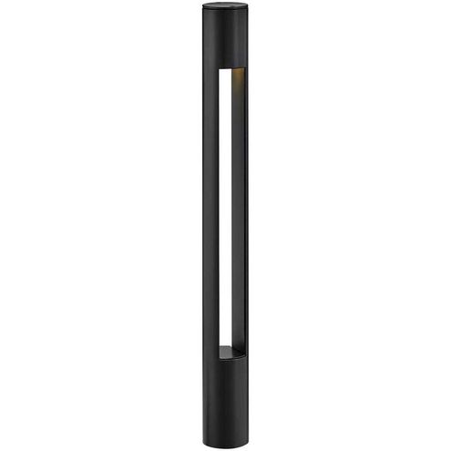 Atlantis 12v 4.00 watt Satin Black Landscape Path Bollard, Round
