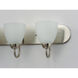 Axis 6 Light 48 inch Satin Nickel Bath Vanity Wall Light