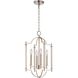 Provence 4 Light 14 inch Polished Nickel Chandelier Ceiling Light