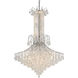 Canada 16 Light 35 inch Chrome Chandelier Ceiling Light