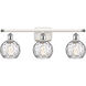 Ballston Athens Water Glass 3 Light 26.00 inch Bathroom Vanity Light