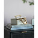 Brass 7.1 X 4.9 inch White Box