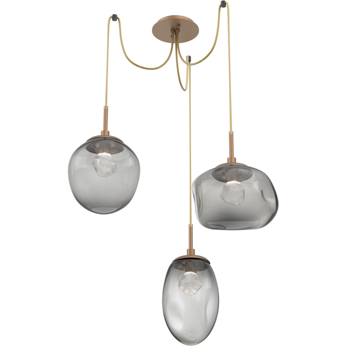 Cosmos 3 Light 17.00 inch Pendant