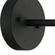 Belange LED 6 inch Matte Black Wall Sconce Wall Light