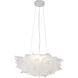 Canada LED 20.8 inch White Chandelier Ceiling Light