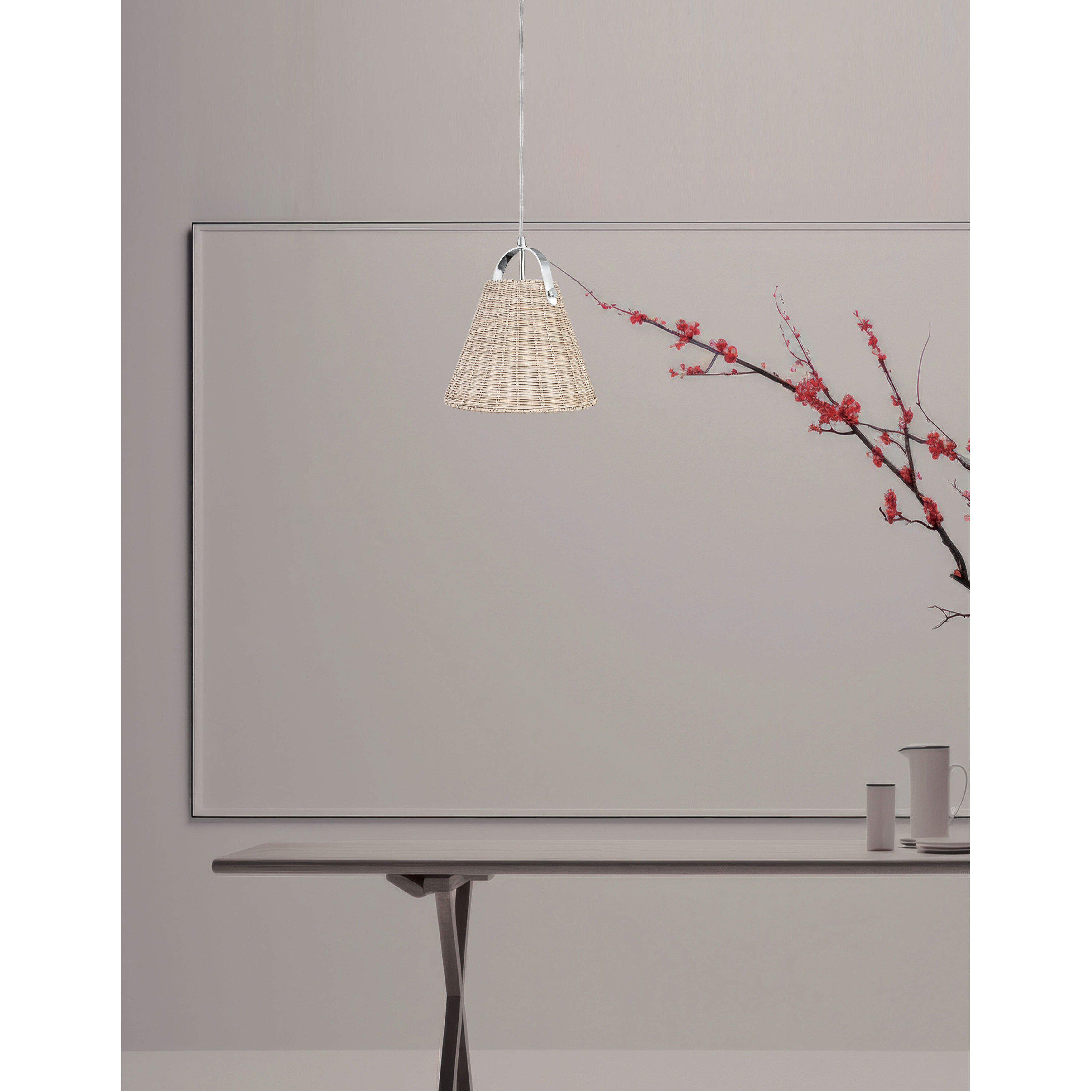 Shenandoah 1 Light 13 inch Polished Chrome Single Drop Pendant Ceiling Light