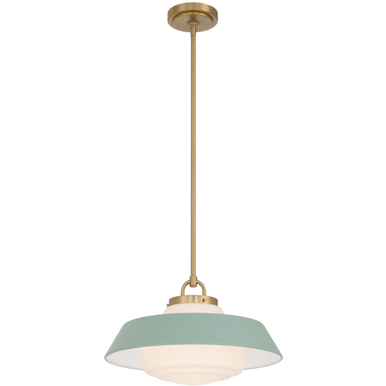 Xander 1 Light 16 inch Vibrant Gold Pendant Ceiling Light