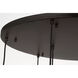 Richard June Sorelle 9 Light 38.5 inch Aged Iron Chandelier Ceiling Light