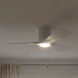 Volos 48 inch Matte White Ceiling Fan
