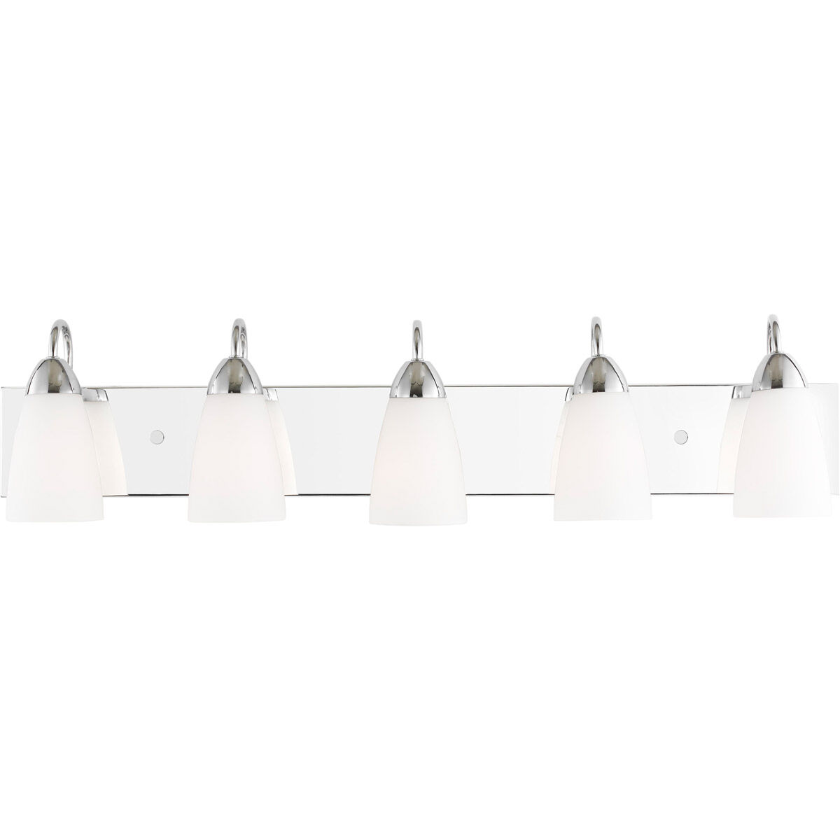Seville 5 Light 35.88 inch Chrome Wall Bath Fixture Wall Light
