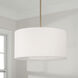 Alan 3 Light 18 inch Aged Brass Pendant Ceiling Light