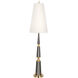Jonathan Adler Versailles 68 inch 150 watt Ash Lacquer with Modern Brass Floor Lamp Portable Light in Fondine