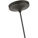 Avondale 1 Light 9 inch Bronze with Antique Brass Accent Mini Pendant Ceiling Light