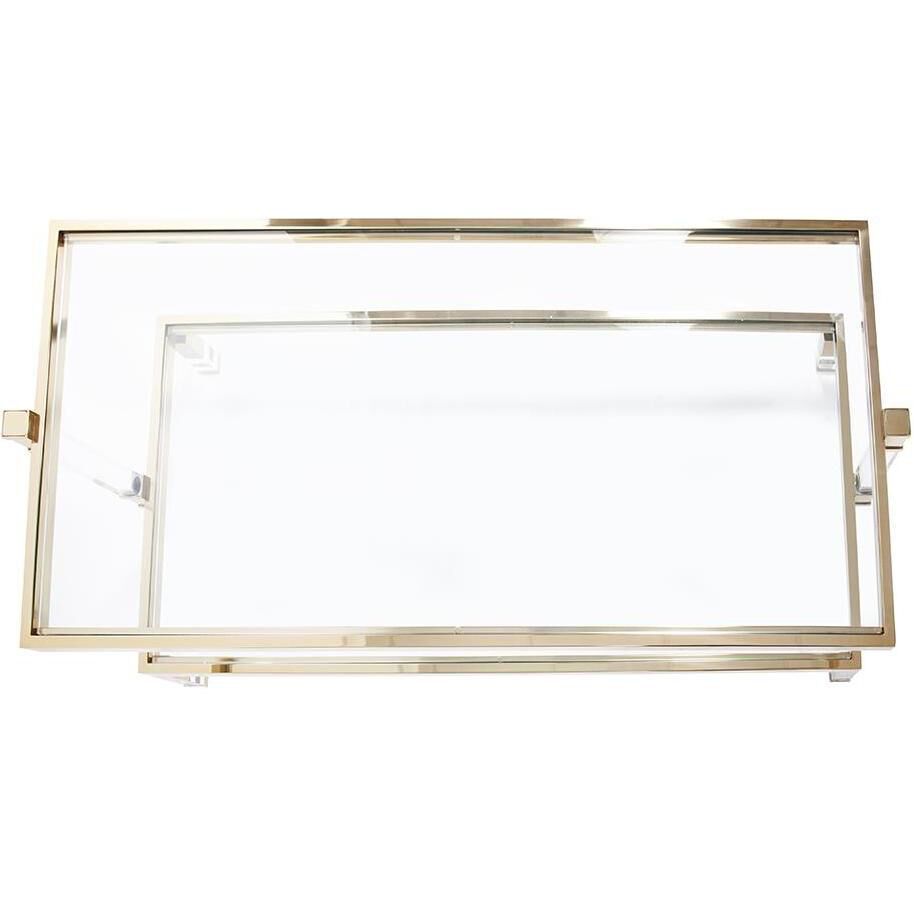 Goldwyn 58.5 X 18 inch Gold Coffee Table