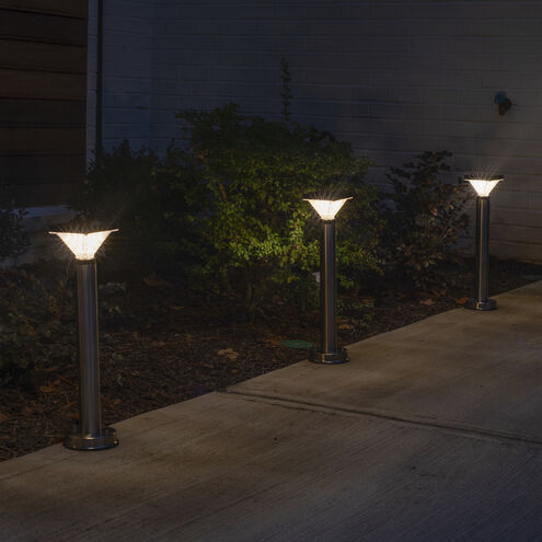 Luxor Black Pathway Light, Solar