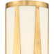 Royston Bath Wall Light in Antique Gold