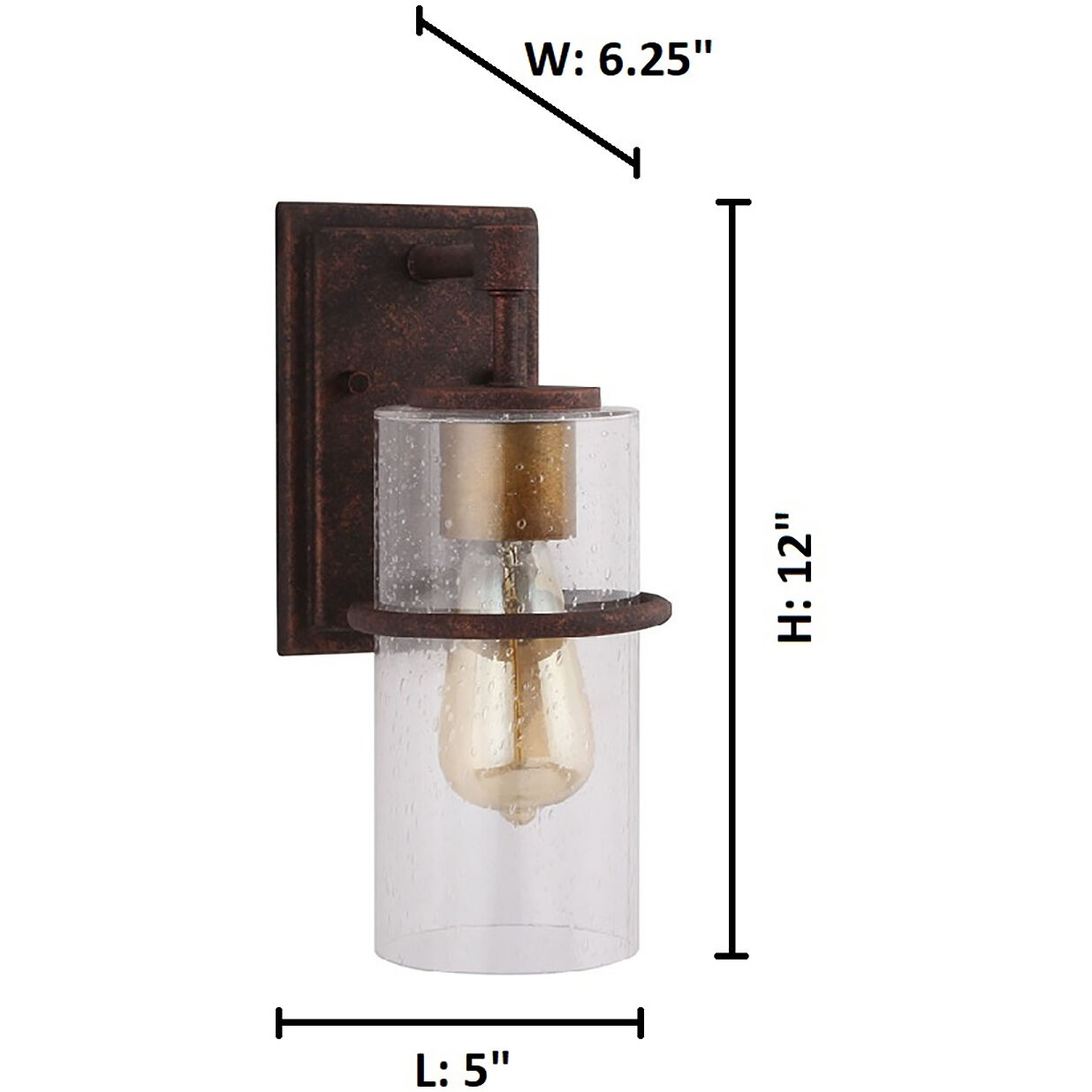 Brandel Outdoor Wall Sconce