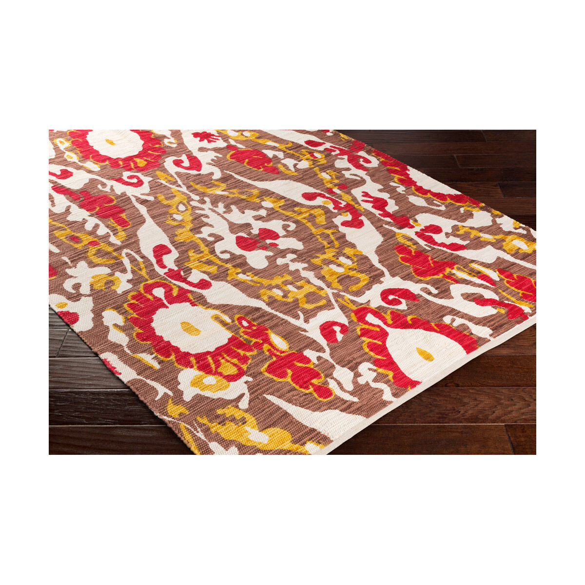 Elaine 132 X 96 inch Camel Indoor Area Rug, Rectangle