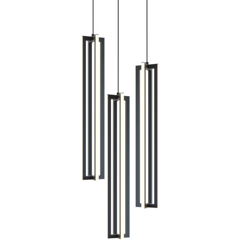 Cass LED 18 inch Black Pendant Ceiling Light