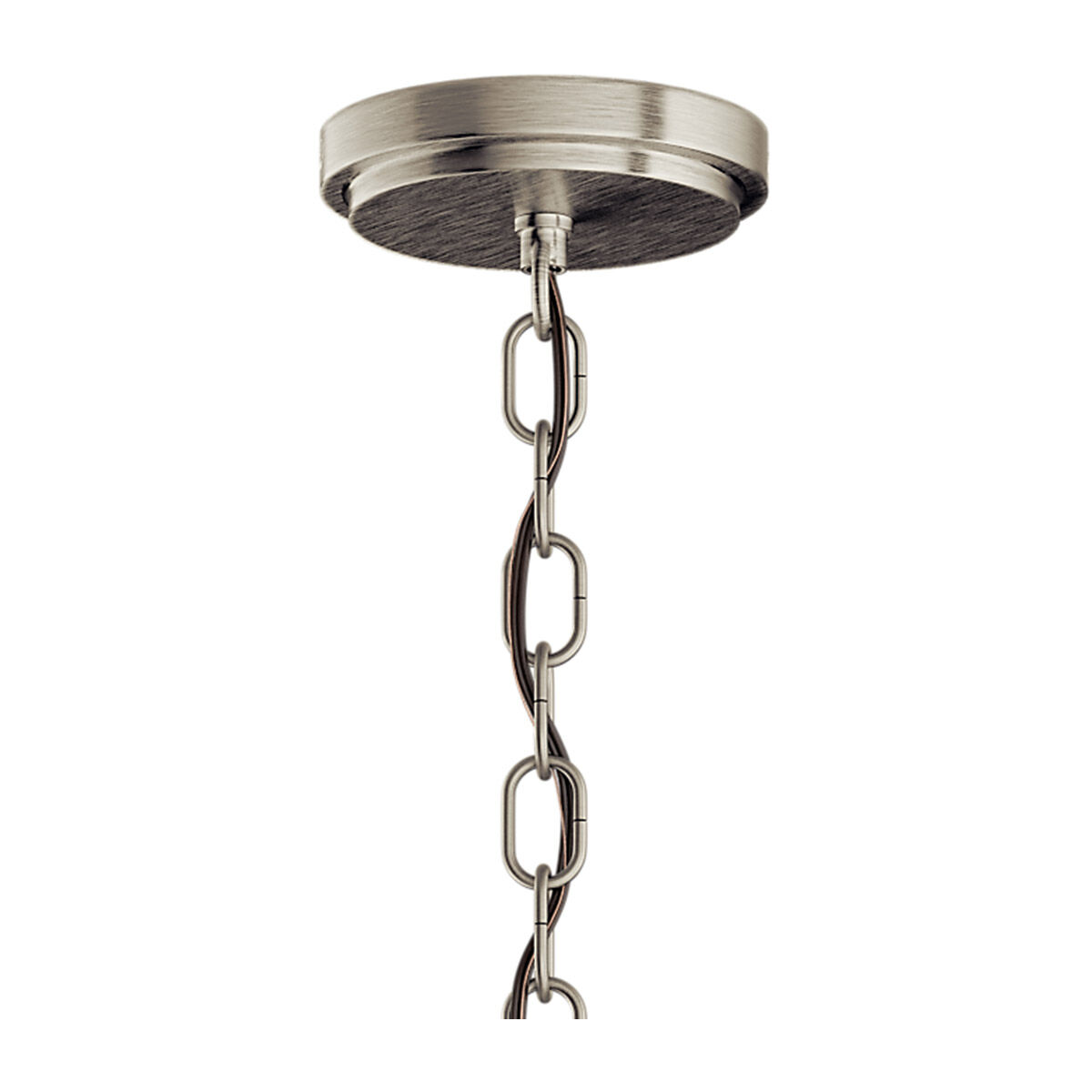 Roux 3 Light 16 inch Brushed Nickel Pendant Ceiling Light