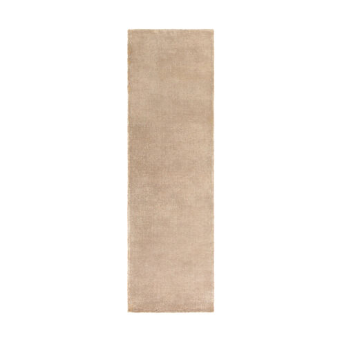 Bellatrix 96 X 30 inch Brown Runner, Viscose