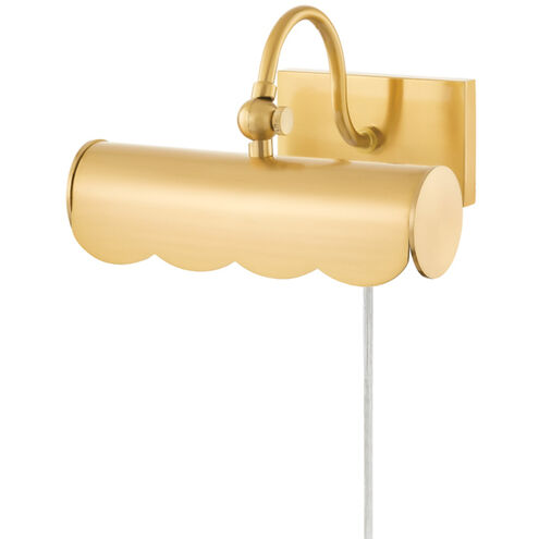 Fifi 25 watt 15.35 inch Aged Brass Picture Light Wall Light