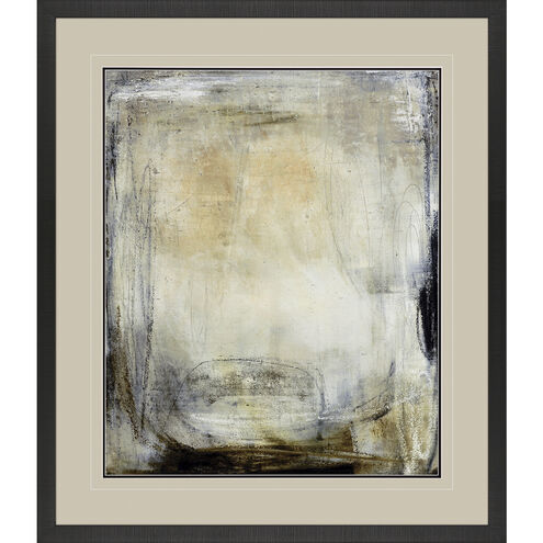 Big Time / This is the Picture White and Beige and Black and Brown Framed Art