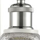 Ballston Ballston Dome LED 8 inch White and Polished Chrome Sconce Wall Light in Seedy Glass