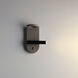 Beacon LED 5 inch Gray and Black ADA Wall Sconce Wall Light in Gray and White