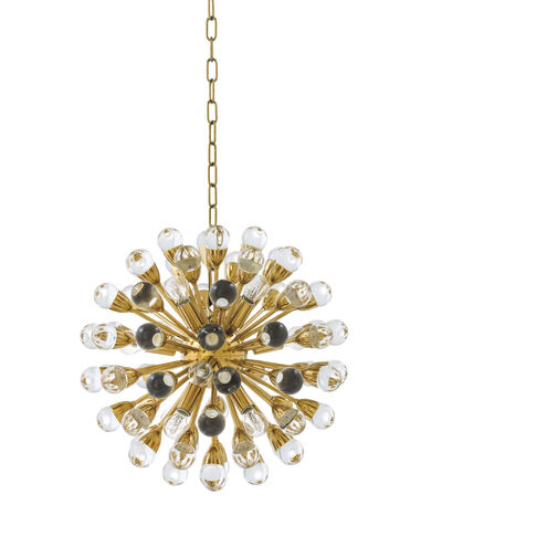 Anto 12 Light 19.69 inch Gold Chandelier Ceiling Light, Small