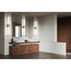 Warwick LED 32.5 inch Brushed Nickel Bath Vanity Wall Light