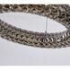Canada LED 19.69 inch Chrome Chandelier Ceiling Light