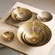 Maze 13 X 3.25 inch Bowl in Antique Brass, Set of 3