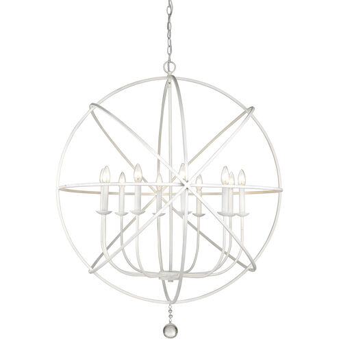 Tull 10 Light 36 inch Matte White Chandelier Ceiling Light