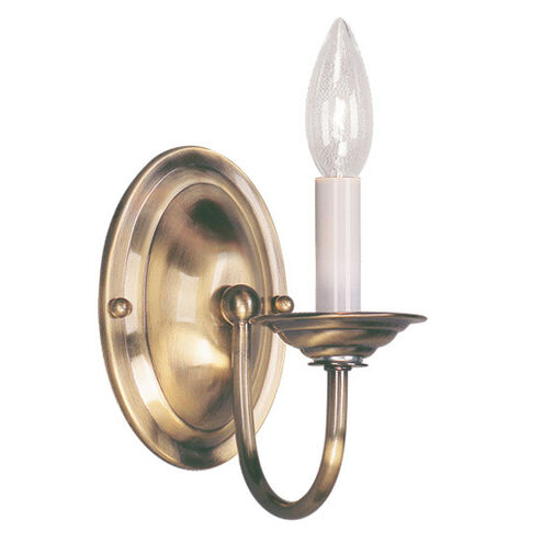 Home Basics 1 Light 4.25 inch Wall Sconce