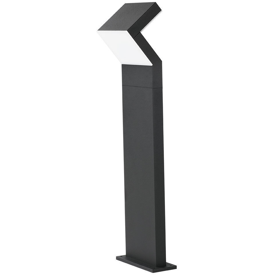 Modern 100V 16.83 watt Matte Black Outdoor Bollards