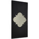Good Luck 80.5 X 40 inch Hand Rubbed Black w/ Gold Trim Mirror