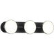Novel LED 21.25 inch Black Bath Vanity Light Wall Light