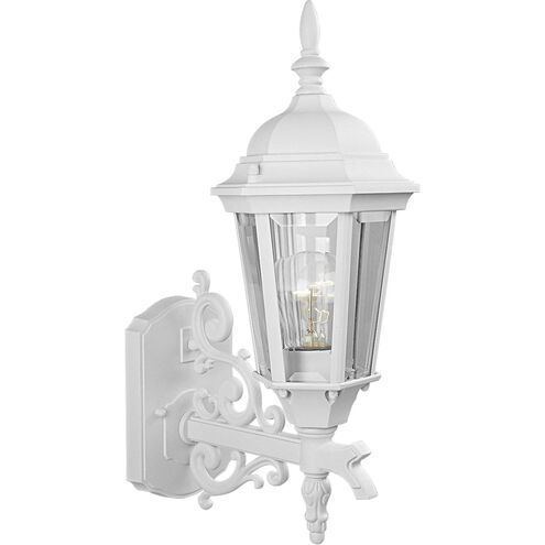 Welbourne Outdoor Wall Lantern in White, Small