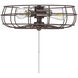 Contemporary LED Oil Rubbed Bronze Ceiling Fan Light kit