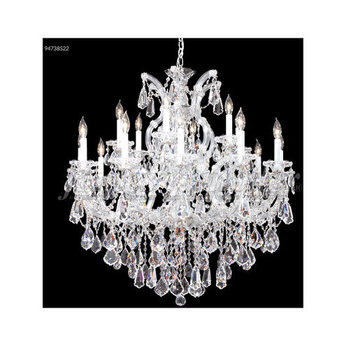 Maria Theresa Royal 19 Light 37 inch Gold Lustre Crystal Chandelier Ceiling Light, Royal