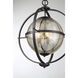 Pearl 3 Light 21 inch Oiled Burnished Bronze Pendant Ceiling Light in Oil Burnished Bronze