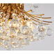 Canada 10 Light 19 inch Stain Brass Chandelier Ceiling Light